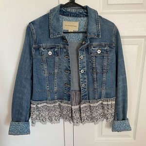 ANTHROPOLOGIE JEAN JACKET